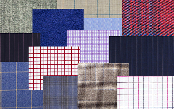 Full collection of fabrics